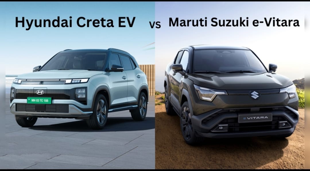 Maruti Suzuki e Vitara vs Hyundai Creta Electric: Specs, Price, and Features Compared