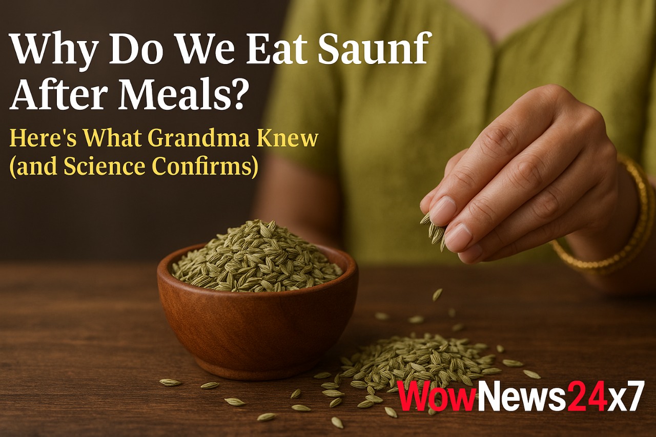 Why Do We Eat Saunf After Meals? Here’s What Grandma Knew (and Science Confirms)