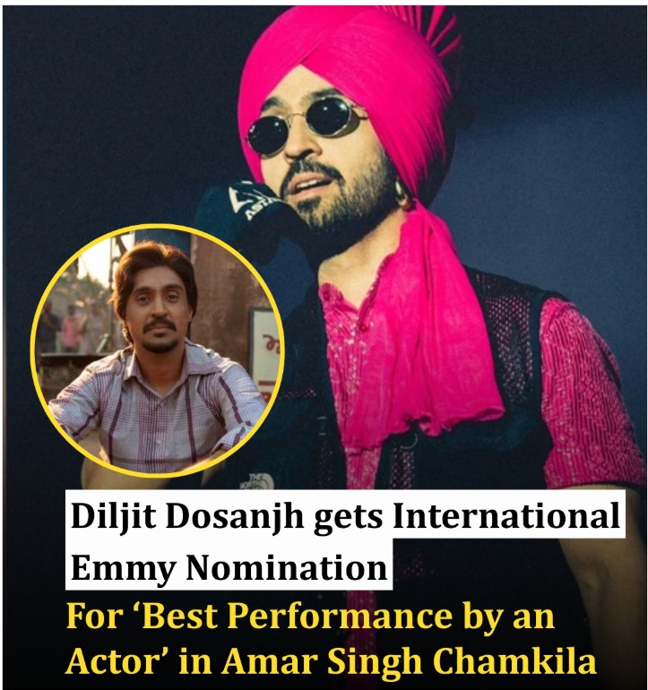Mic Drop Moment: Diljit Dosanjh Bags International Emmy Nomination
