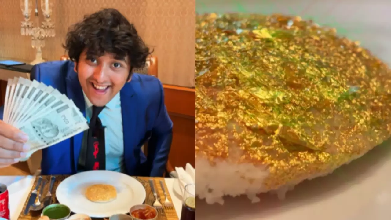 Bengaluru Restaurant Serves ₹5,000 Idli Topped with 23-Carat Edible Gold