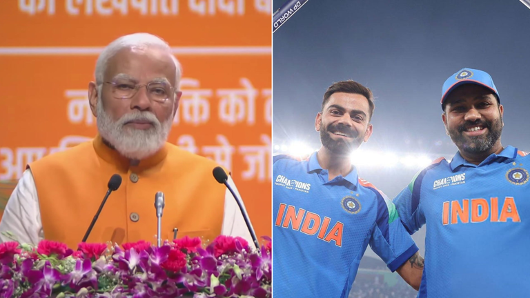 Champions Trophy Glory! PM Modi Calls Team India’s Win ‘Truly Exceptional
