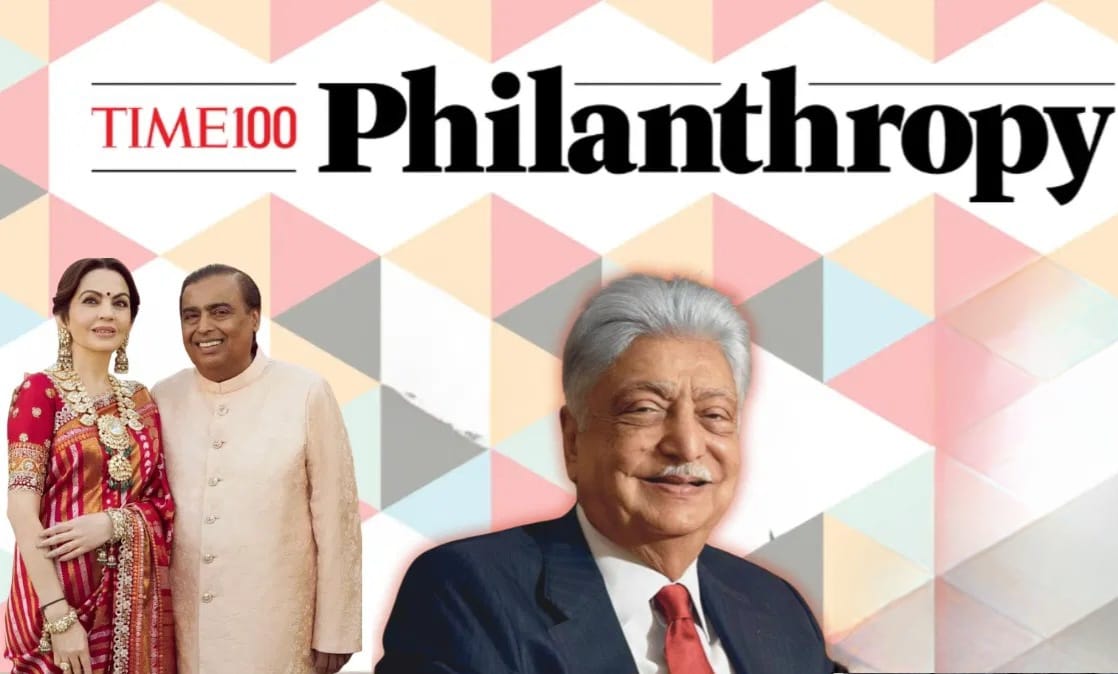 Philanthropy’s New World Order: Ambanis & Premji Lead India’s Charge on TIME’s 100 List