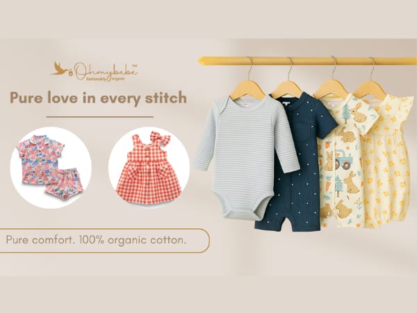 Snuggle Up to Sustainability: Oh My Bebe Launches India’s First Fully Organic Cotton Baby Brand