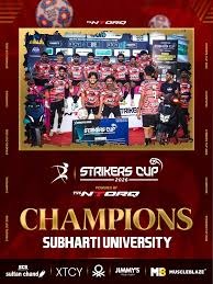 Subharti University Clinches Strikers Cup 2026, SRCC Falls Short