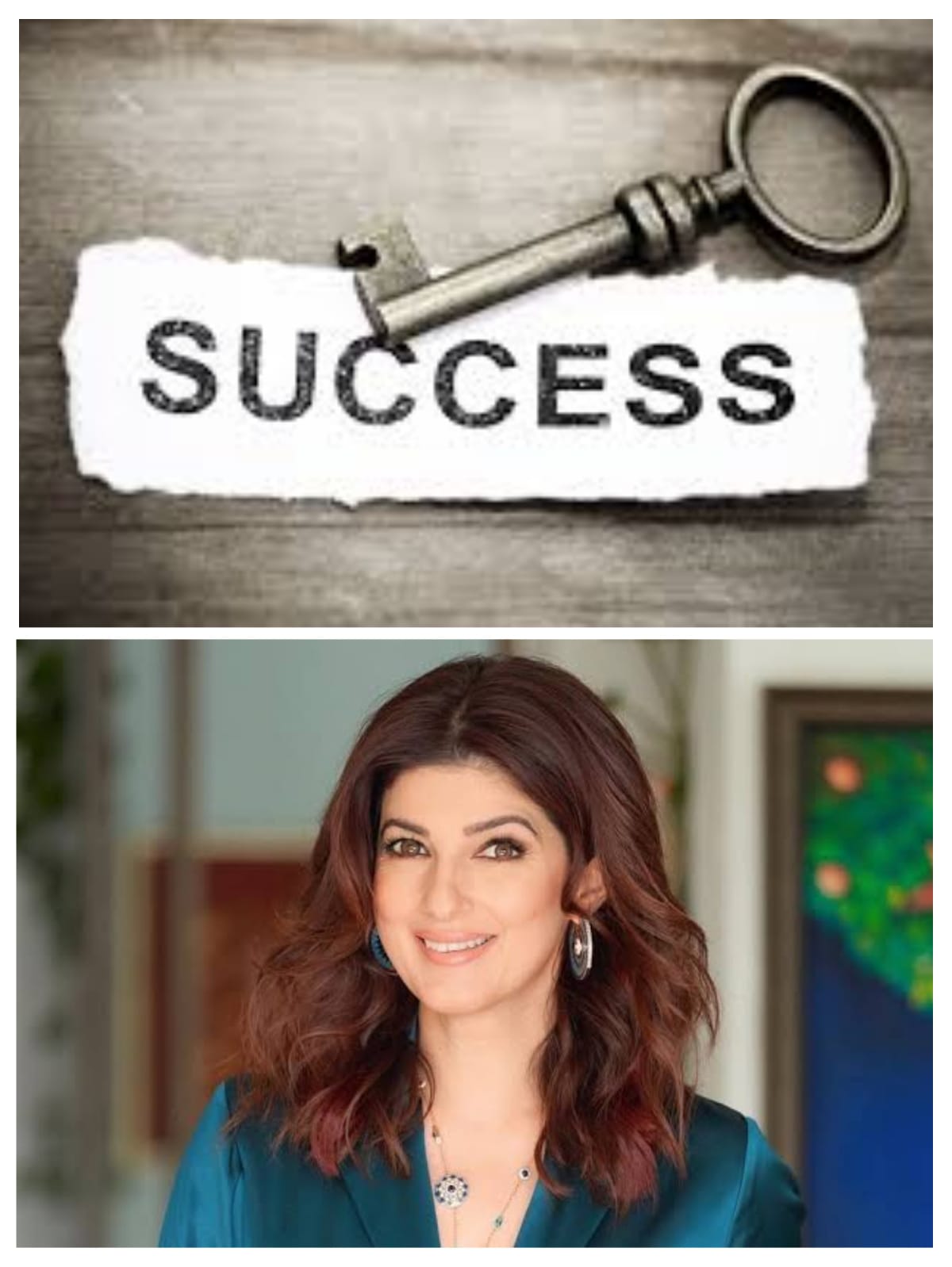 Twinkle Khanna on Success: A Two-Fold Path to Personal and External Growth