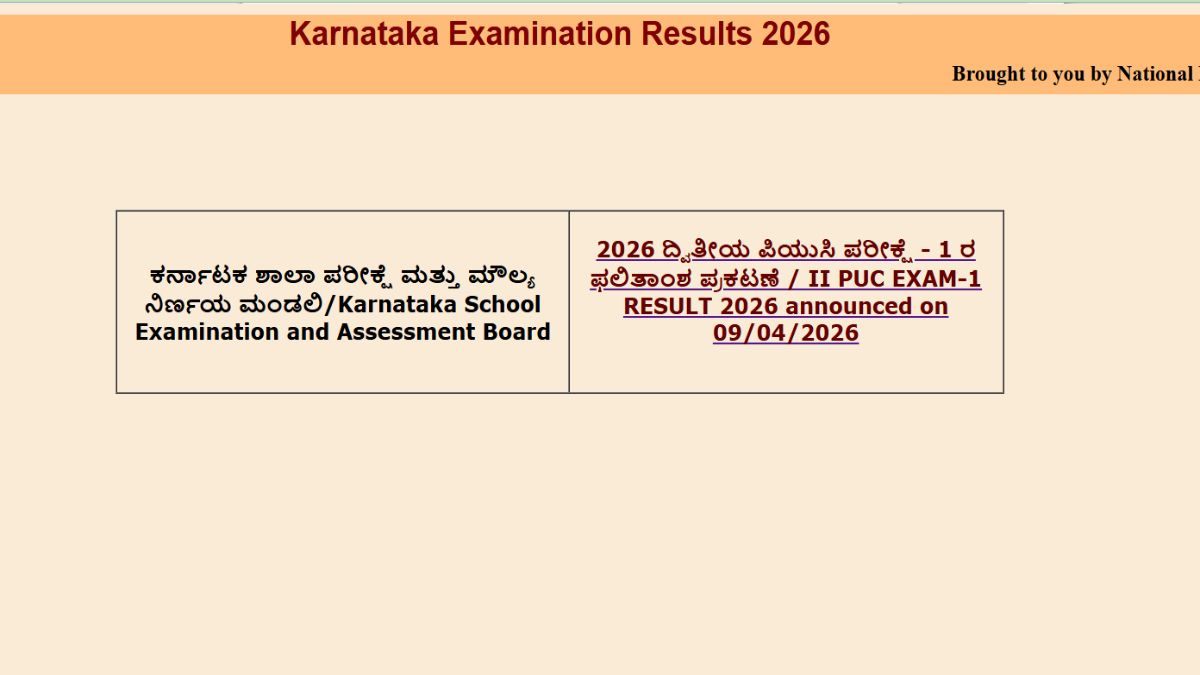 From Classrooms To Clicks: Karnataka SSLC Results To Be Declared On April 23