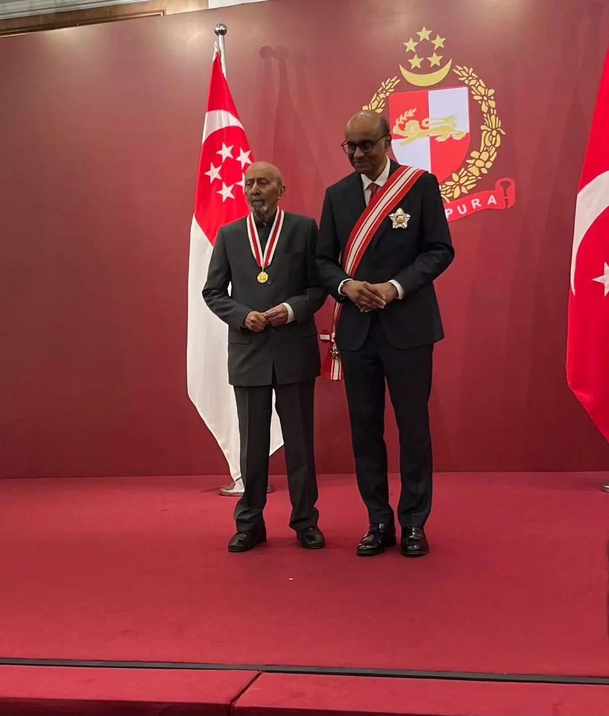India-Singapore Ties Strengthened as Tarun Das Receives Top Honor