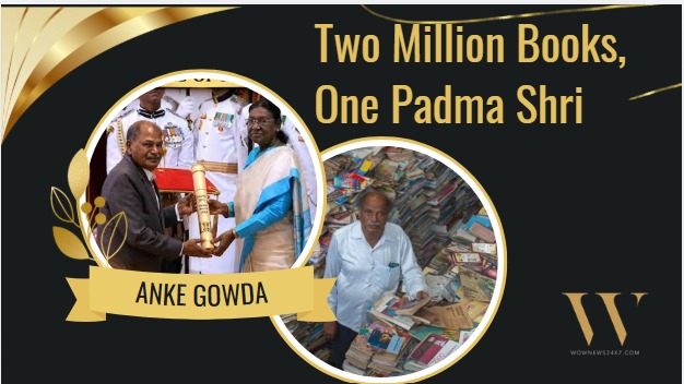 Karnataka Bibliophile Honored with Padma Shri for Literary Service