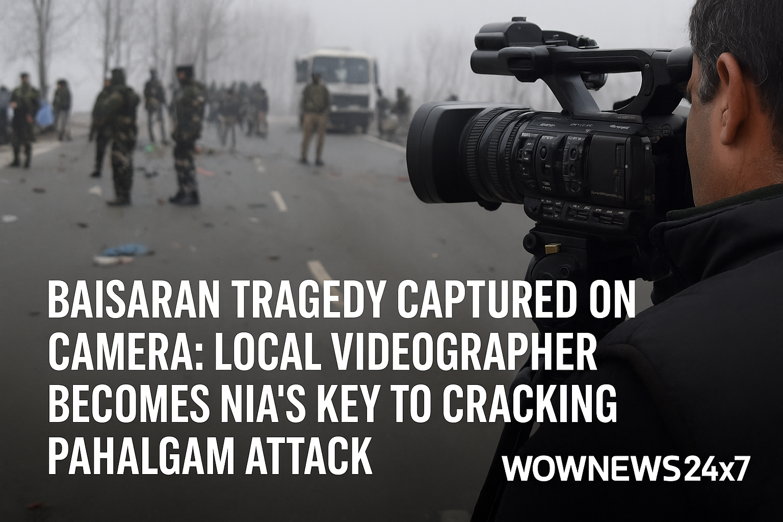 Baisaran Tragedy Captured on Camera: Local Videographer Becomes NIA's Key to Cracking Pahalgam Attack