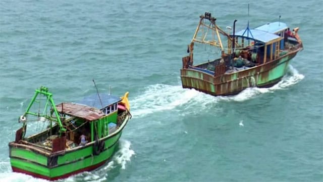 Sri Lankan Navy Fires on Indian Fishermen, India Lodges Strong Protest