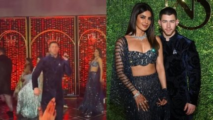 Nick Jonas Serenades Priyanka Chopra with 'Maan Meri Jaan' at Family Wedding