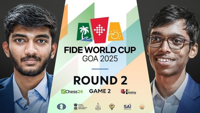 Chess Fever in Goa: Gukesh, Praggnanandhaa & Arjun Start World Cup Round 2 with High Stakes