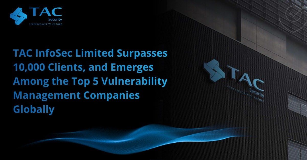TAC Security surpasses 10,000 clients, ranks among top five global AppSec firms