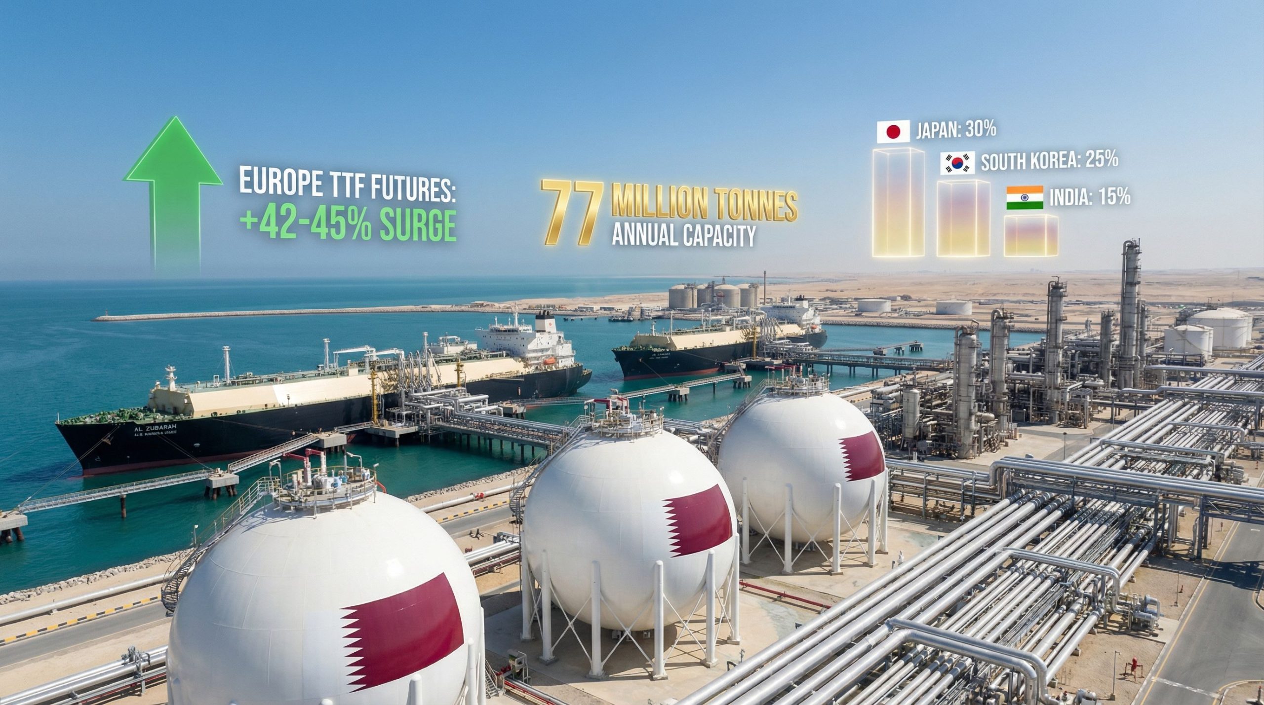 India Rations Industrial Gas as Qatar LNG Halt Disrupts Supply Chains - GAIL, IOC Slash Supplies to Local Buyers