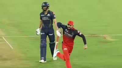 Kohli’s Passionate Roars Steal Spotlight After Gujarat Titans Lose Gill And Sudharsan Quickly