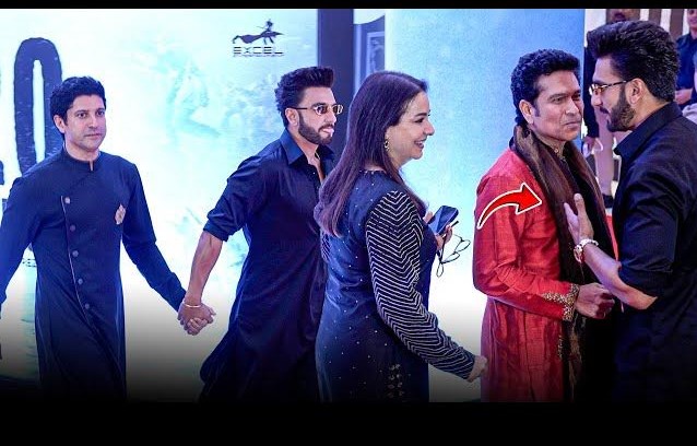 Cinema’s flamboyance meets cricket’s finesse: Ranveer and Sachin light up Bahadur evening