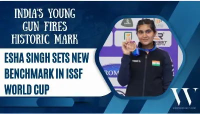 Golden Shot in Munich: Esha Singh Breaks 25m Pistol World Record and Wins Gold
