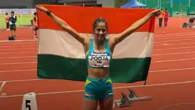 Pooja Singh’s Record-Breaking Leap: Teen High Jumper Clears 1.93m, Takes Asian U20 Gold