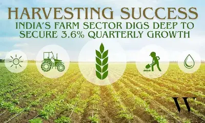 India Farm Sector Growth Hits 3.6% in March Quarter