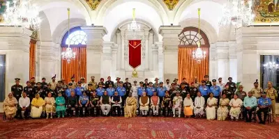 Valor Without Veil: President Murmu Confers 7 Kirti Chakras