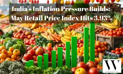 India's Retail Inflation Rises to 3.93% in May 2026