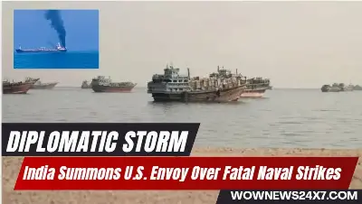 India Lodges Strong Protest Over U.S. Naval Strikes on Merchant Ships
