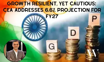 India’s Growth Playbook: CEA Nageswaran Flags 6.6% GDP Goal and Resilience