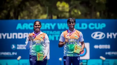 India Bags Dual Recurve Gold Medals at Archery World Cup in Antalya