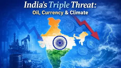 India Faces Triple Challenge of Volatile Crude Oil, Forex, and Rain Shortfall