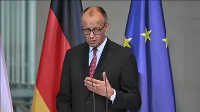 Germany Merz Cites US Military Might as Blueprint for Ukraine Peace
