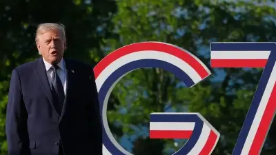 Trump Addresses Iran Fund Reports and Egypt Trade at G7 Summit