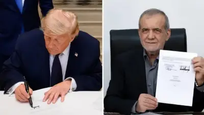 Iran Supreme Leader Claims Trump Signed Peace Deal Out of Desperation