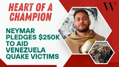 Neymar Jr. Donates $250,000 to Venezuela Earthquake Relief