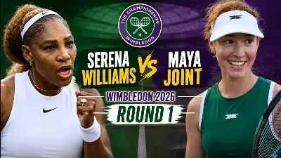 Serena Williams Vs Maya Joint Live Streaming, Wimbledon 2026 Details