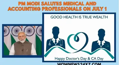 PM Modi Honors Doctors and Chartered Accountants on National Days