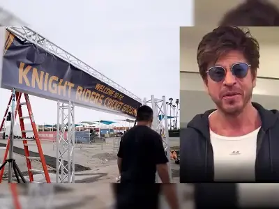 SRK Unveils Knight Riders Cricket Ground in Los Angeles
