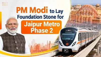 PM Modi to Lay Foundation for Rs 13,037-Crore Jaipur Metro Phase-2