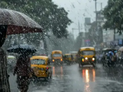 West Bengal Braces for Deluge as IMD Issues Red Alert for Rains