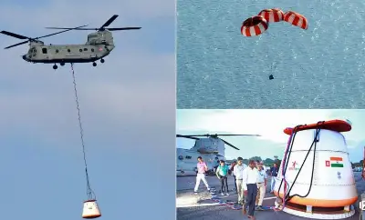 ISRO Achieves Success in Gaganyaan Integrated Parachute Tests