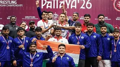 India Wins 20 Medals at U-20 Asian Wrestling Championships