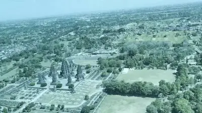 PM Modi Shares Aerial Footage of Ancient Prambanan Temple