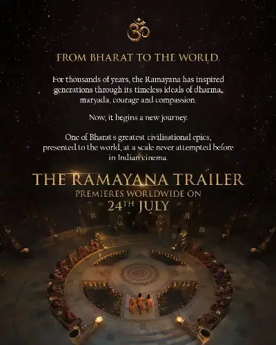 Mythic Reveal: 'Ramayana' Trailer to Premiere Worldwide on July 24