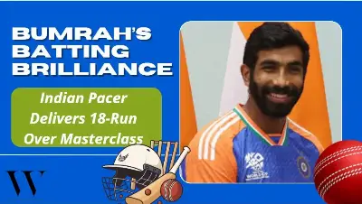 Jasprit Bumrah Hits Career-High ODI Score in Cardiff Showdown