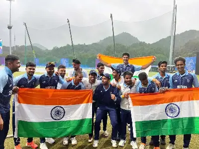 Path to Gold: India's Men's Cricket Team Grabs Direct Entry into Asian Games Knockouts