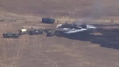 Stealth Down: F-35 Fighter Jet Crashes at San Diego Military Base