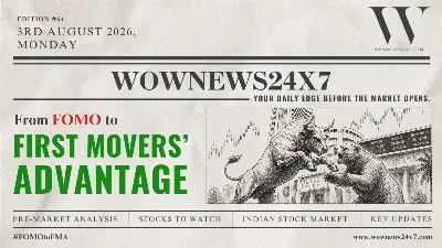 FOMO TO FMA - Crude Crashes, Autos Roar, Gift Nifty Jumps—Is Dalal Street Set for a Breakout?