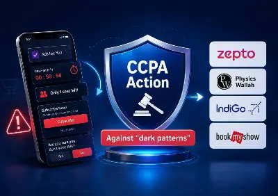 Unmasking the Interface: CCPA Penalizes Nine Major Platforms for Dark Patterns