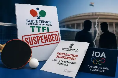 Paddle Politics: Sports Ministry Suspends TTFI Over Severe Governance Lapses