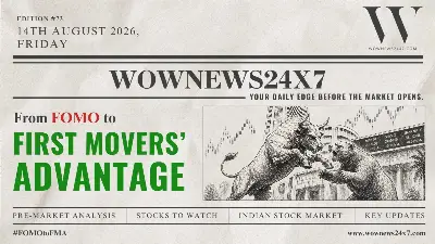 FOMO TO FMA - Markets Walk a Tightrope: DII Buying, Earnings Rush and IPO Buzz Meet Global Caution