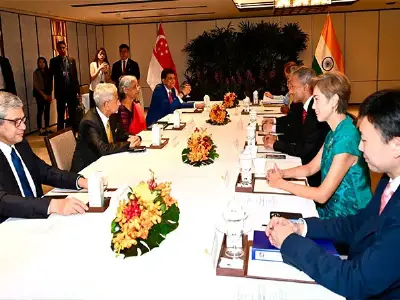 Singapore Hosts 4th India-Singapore Ministerial Roundtable